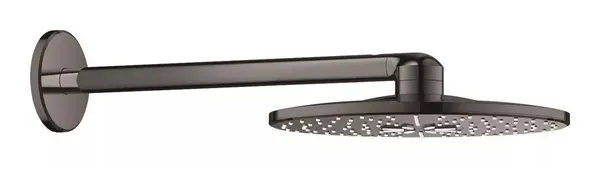 Dus fix Grohe SmartActive 310, 26475A00, montare pe perete, 310 mm, 2 functii, necesita valva, Grafit lucios