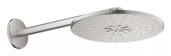 Dus fix Grohe SmartActive 310, 26475DC0, montare pe perete, 310 mm, 2 functii, necesita valva, Otel satinat