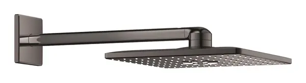 Dus fix Grohe SmartActive 310 26479A00, 1/2'', pe perete, 310 mm, 2 functii, necesita valva, lucios, grafit