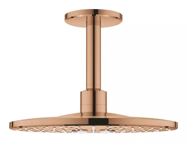 Dus fix Grohe SmartActive 310 mm, 26477DA0, montare pe tavan, 2 functii, 310 mm, necesita valva, Cupru lucios