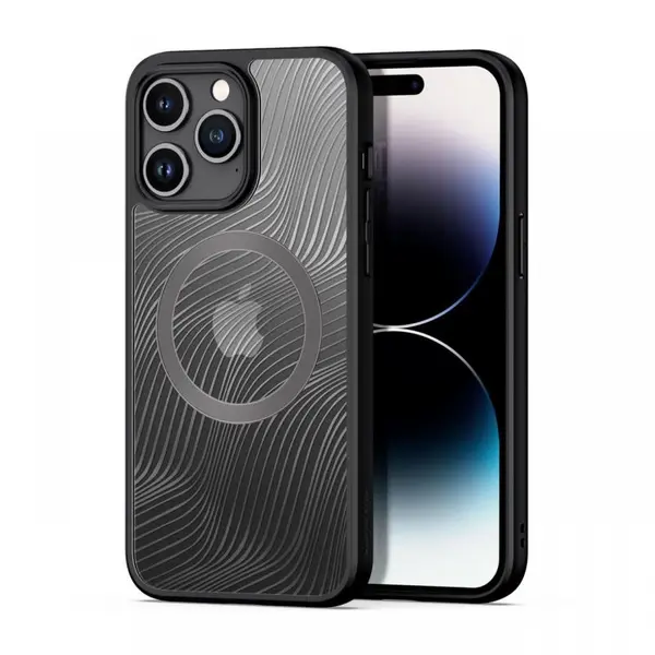 Dux Ducis Husa Aimo Mag iPhone 15 Pro Max MagSafe Negru