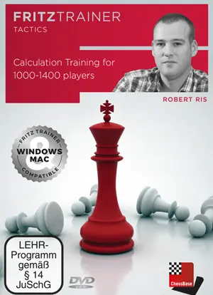 DVD: Calculation Training for 1000 - 1400 players - Robert Ris