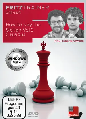 DVD : How to slay the Sicilian Vol. 2 - 2...Cc6 3. d4 - Pruijssers Zwirs