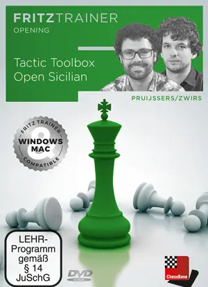 DVD : Tactic Toolbox Open Sicilian - Pruijssers Zwirs