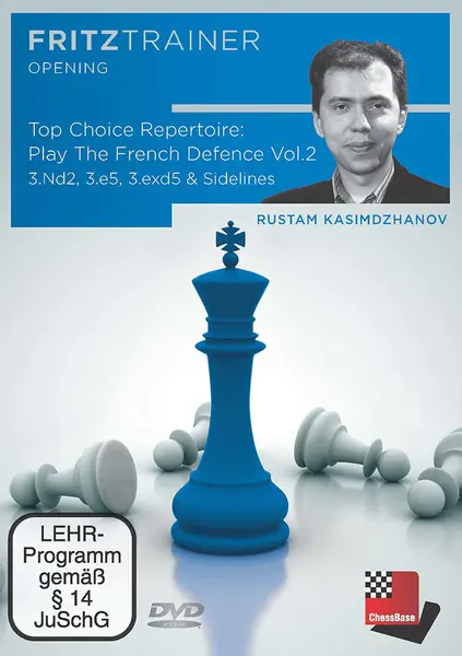 DVD- Top Choice Repertoire: Play the French Defence Vol. 2