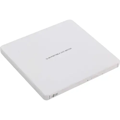 DVD Writer extern Hitachi-LG GP60NW60, Slim, Alb