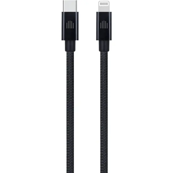 Dviced Dviced Cable USB-C to Lightning Nylon Textile 1,25m - Black