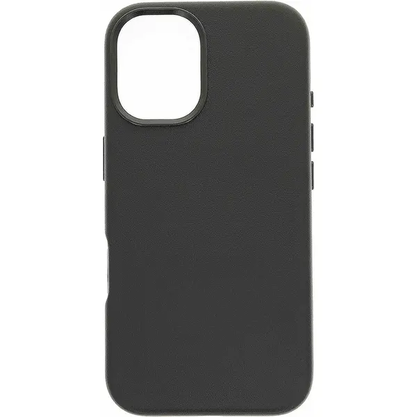 Dviced Dviced Leather case with magsafe for iPhone 16 - Black