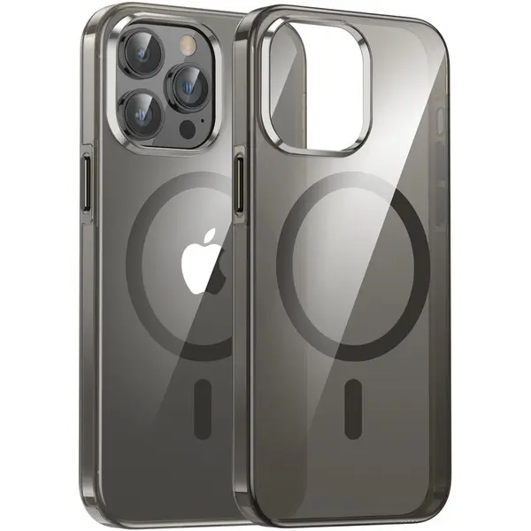 Dviced Dviced Magsafe iPhone 15 Pro Max clear case - Black