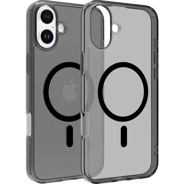 Dviced Dviced Magsafe iPhone 16 Plus smoke case - Black