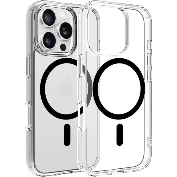 Dviced Dviced Magsafe iPhone 16 Pro clear case - Black