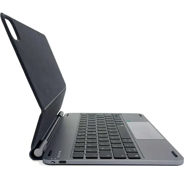 Dviced Husa cu tastatura Dviced DV530003 Magnetic pentru Apple iPad Air 10.9/Air 11/Pro 11, Layout US (Gri)