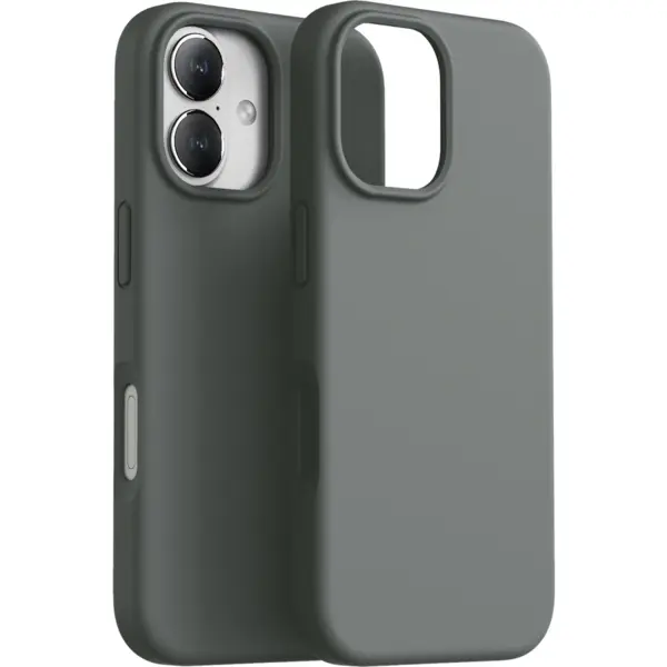 Dviced Husa Protectie Spate Dviced DV511062, Silicone, MagSafe, pentru Apple iPhone 17, Gri