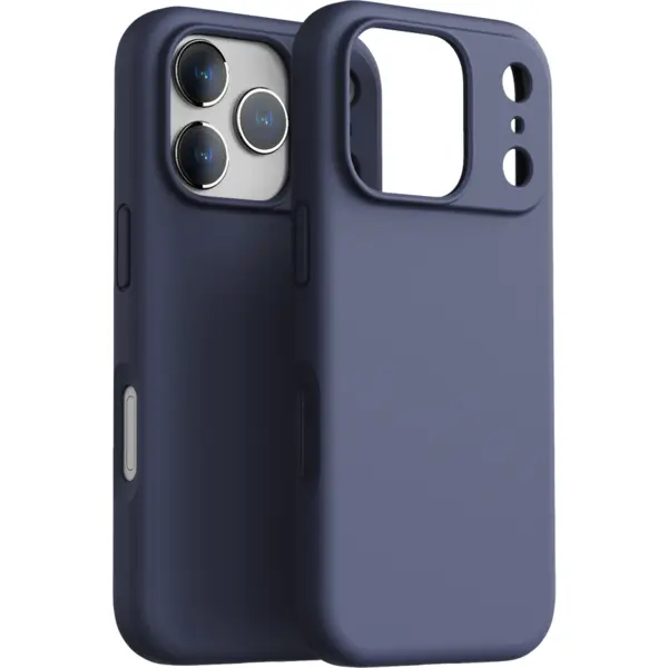 Dviced Husa Protectie Spate Dviced DV511068, Silicone, MagSafe, pentru Apple iPhone 17 Pro, Albastru