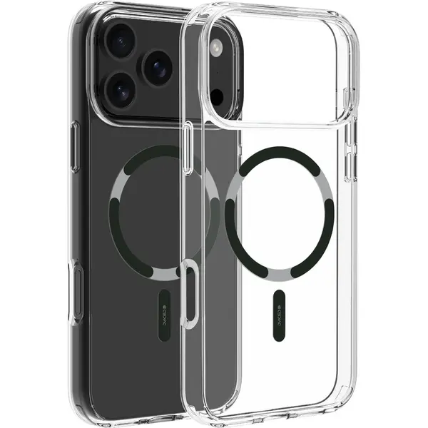 Dviced Husa telefon Dviced pentru iPhone 17 Pro Max, transparenta, Negru