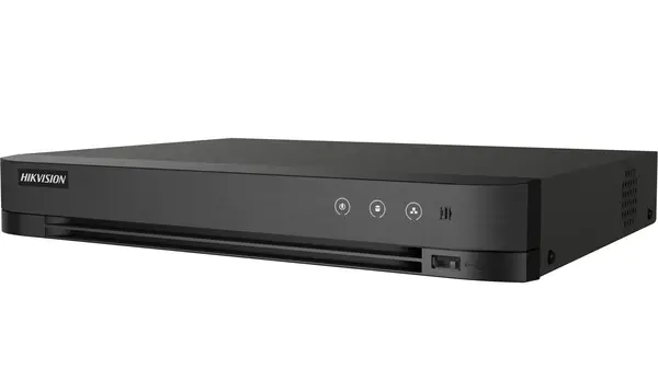 DVR 4 canale Hikvision IDS-7204HUHI-M1/XT/4A+4/1ALM, AcuSense, 5MP, Functii AI, 1 port SATA