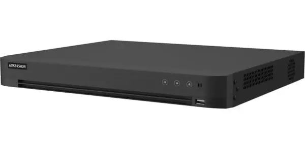 DVR 8 canale Hikvision AcuSense iDS-7208HTHI-M2-XT(4A+8/4ALM), 4K, H.265 Pro+, recunoastere faciala, protectie perimetrala