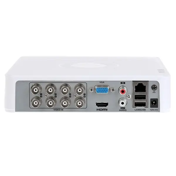 DVR 8 canale video 4MP lite, AUDIO HDTVI over coaxial - HIKVISION DS-7108HQHI-K1(S)