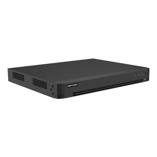 DVR AcuSense 8 ch., 4K + 8 ch. IP 4K, Audio bidirectional, Alarma, 1U - HIKVISION iDS-7208HTHI-M2-XT(4A+8/4ALM)