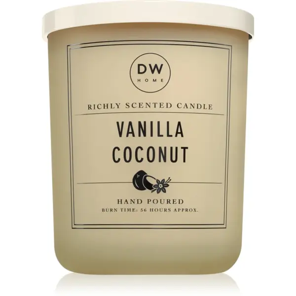 DW Home Vanilla Coconut lumânare parfumată 434 g