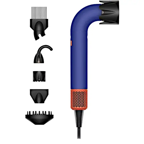 DYSON Uscator de par Dyson HD18 Supersonic Pro, Albastru-Portocaliu