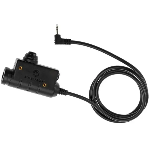 EARMOR M51 PTT – Buton tactic Push-to-Talk cu conector Motorola 1-pin - Default Title