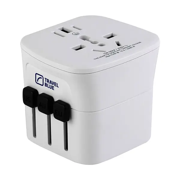 Earthed worldwide adaptor