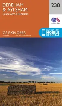 East Dereham and Aylsham. September 2015 ed, Sheet Map/Ordnance Survey