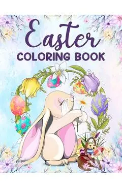 Easter coloring book: An Adult Coloring Book Featuring Fun and Relaxing Designs,50 Easter Coloring filled images for adults, Coloring Pages - Magical World Publication