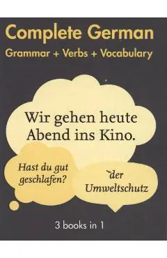 Easy Learning Complete German Grammar, Verbs and Vocabulary
