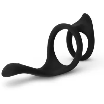EasyToys Pleasure black inel pentru penis
