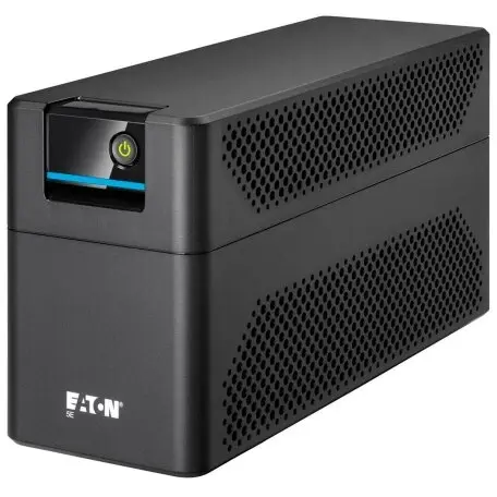 Eaton UPS Eaton 5E700D, Tower, Line-Interactive cu reglarea automata a tensiunii AVR, 700VA, 360W, alimentare prin cablu AC, 2 iesiri Schuko DIN