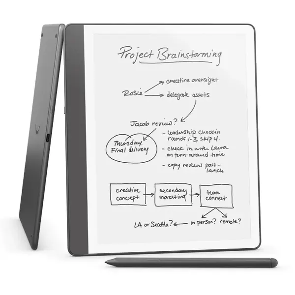 Ebook Reader Amazon Kindle Scribe Redesigned Display, 10.2 32GB, Wifi, Premium Pen, Tungsten