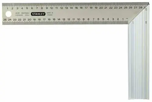 Echer din aluminiu Stanley 1-45-685, 140 x 250 mm