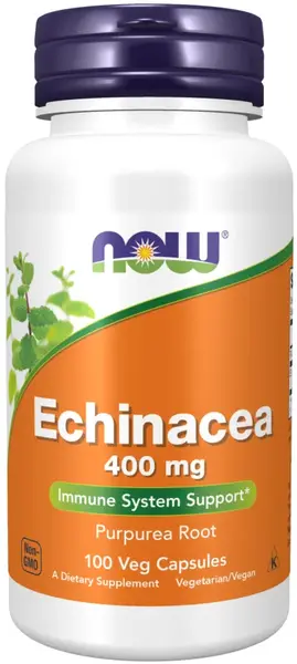 Echinacea, 400 mg, 100 capsule, Now