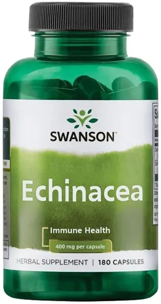 Echinacea, 400 mg, 180 capsule, Swanson