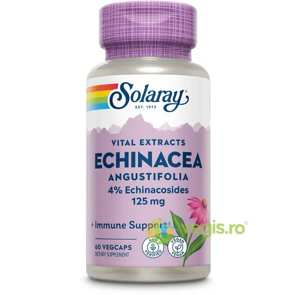 Echinacea Angustifolia 125mg 60cps vegetale Secom,