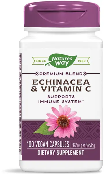 Echinacea & Vitamin C, 100 capsule, Nature's Way