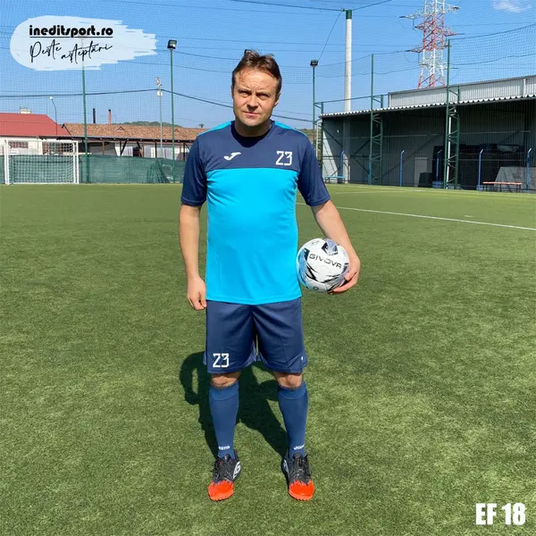 Echipament fotbal copii si adulti JOMA WINNER EF18 L, Albastru