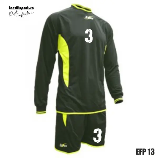 Echipament portar copii si adulti personalizabil EFP13 2XS, Negru-Verde Fluo