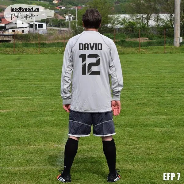 Echipament portar copii si adulti personalizabil EFP7 XL, Tricou gri, sort negru