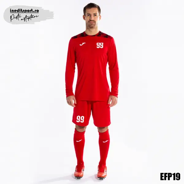 Echipament portar JOMA ZAMORA, ROSU, S EFP19 Tricou si sort rosu, S