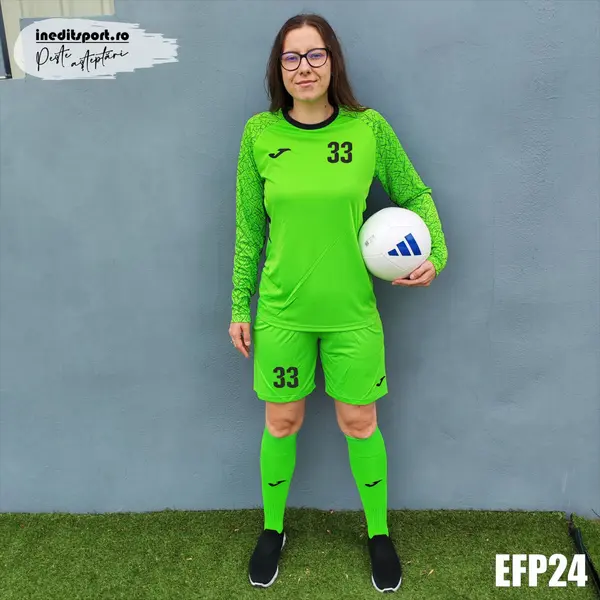 Echipament portar JOMA ZAMORA X EFP24 Verde-Negru, M