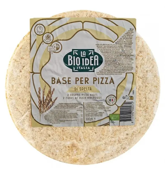 ECO/BIO Blat de pizza din grau spelta 2 buc, 300g