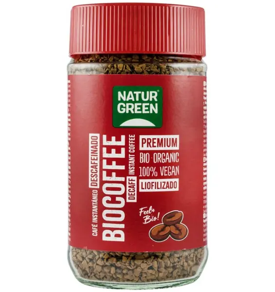 ECO/BIO Cafea instant decofeinizata, 100g