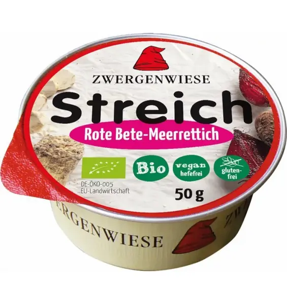 ECO/BIO Crema tartinabila cu sfecla rosie si hrean 50gr