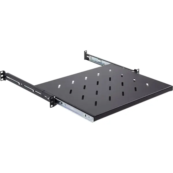 Eco Xcab Raft mobil pentru rack 19 inch Eco Xcab, 1U, adancime 600mm, negru