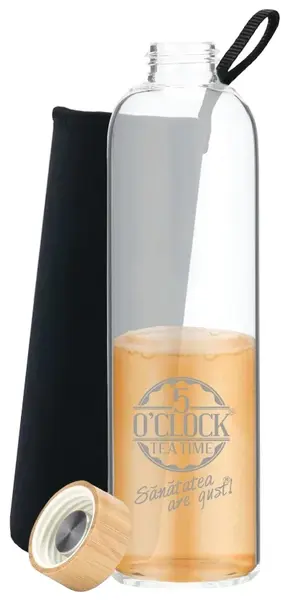 EcoBottle - Sticla cu capac bambus 5 O'Clock Tea (500ml)