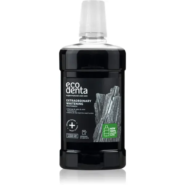 Ecodenta Expert Extraordinary Whitening apa de gura cu efect de albire 500 ml