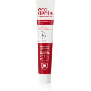 Ecodenta Gum Protection pastă de dinți cu ulei din arbore de ceai